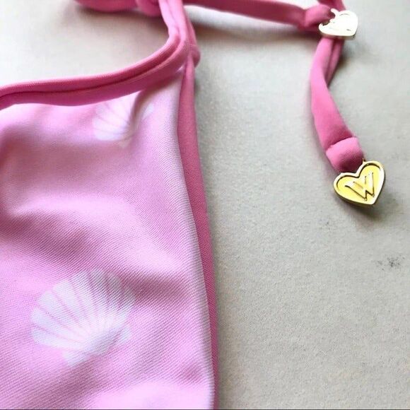 NWT Wildfox Rainbow Sea Shell Pink Bikini Bottom - Picture 8 of 12